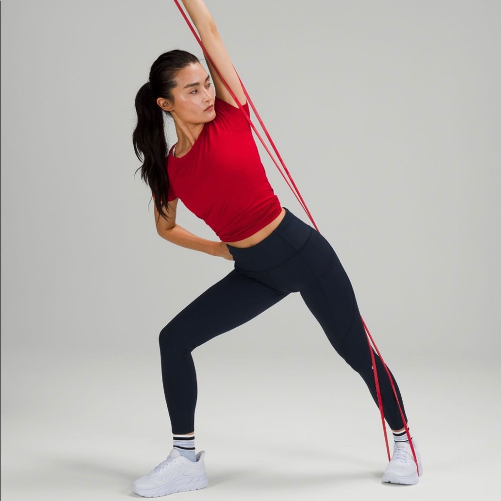 Lululemon Fast and Free High Rise Crop 23”